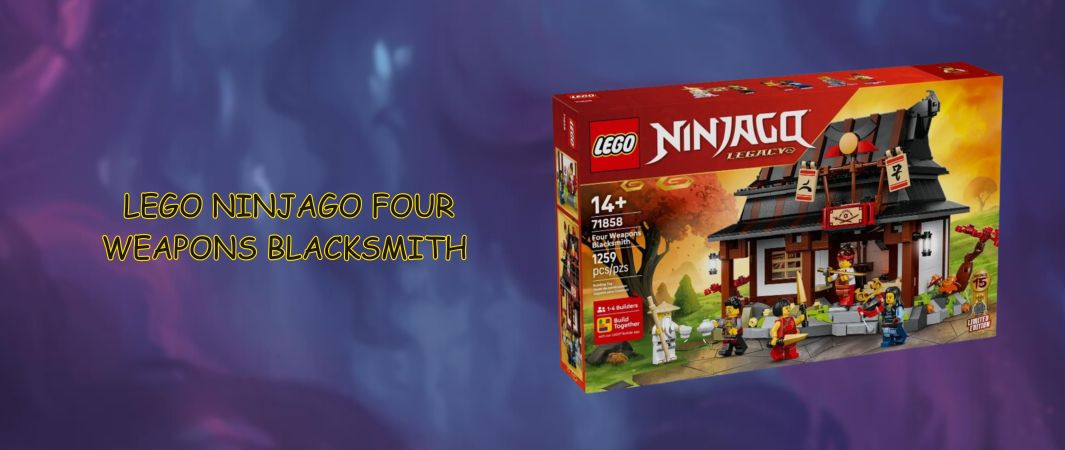 LEGO Ninjago four weapons